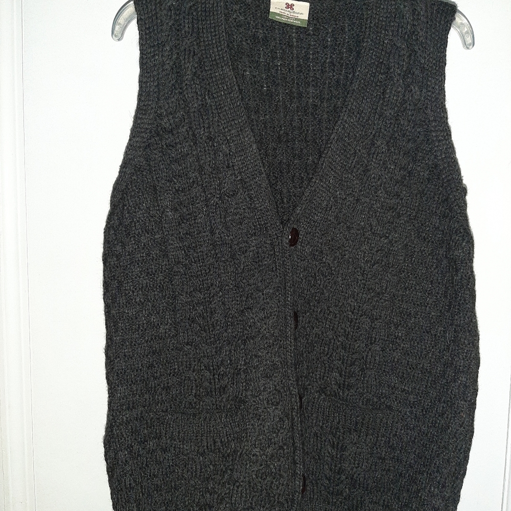 Men's Carraig Donn Pure New Wool Waistcoat